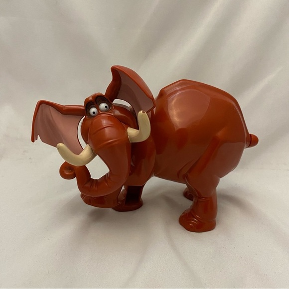 1999 Tantor Elephant 6.25" Long McDonald's #4 Tarzan Disney Action Figure Toy - Picture 2 of 10